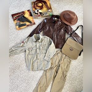 Complete Indiana Jones costume boys size 8